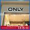 backlit lighted alphabet metal letter sign for building advertising