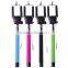 colorful bluetooth selfie stick, cable take pole selfie stick, selfie stick bluetooth