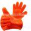 heat resistant gloves Silicone oven gloves for cooking whosale silicone oven mitts cotton oven gloves