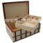 Custom luxurious wooden jewelry present boxes