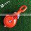 WLL0.5TON Orange Single Snatch Pulley