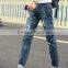 2016 new arrival skinny denim ripped jeans for men