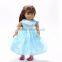 best selling beautiful handmade long blue princess doll clothes for 18 inch doll