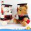 Custom Plush Graduate Bear Toy Best Selling Soft Stuffed Graduate Bear Toy