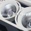 Anti-glare optical design uniform light distribution high power 3x45w cob led grille downlight