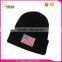 High Quality American Beanie Hat Custom Knitted Beanie