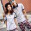 new design Fashion Design Couple T Shirts and Shirt For Couple or Couple T Shirts with low prices made in China