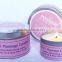Top quality natural material Skin Moisturising massage candle