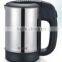 Highly polished and high quality 201 automatic and appliance stainless steel body 1.8L electric kettle