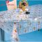 tradeshow table covers/plastic transparent table cover