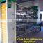 egg collection system for poultry farm cages