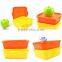 Dongguan eco- friendly silicone melamine silicone bento lunch box