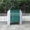 Concrete outdoor garbage bin metal garbage bin