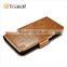 ICARER Genuine Leather Wallet Case for Samsung Galaxy S7 with Card Slots and Stand Function