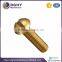 China fastener manufacturer production flange bolts stainless steel brass screw