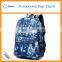 Hot sale fashion teenager new design star canvas school bag                        
                                                                                Supplier's Choice