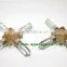 4 Pencil Clear Quartz Reiki Pyramid Energy Generator : Wholesale Gemstone