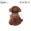 Novel Product Advantage Price Plush Dark Brown Dog Lying Posture