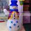 Lovely snowman with besom outdoor snowman nice rattan snowman with led light                        
                                                                                Supplier's Choice