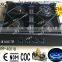 New Four burner kitchen stoves black Glass Gas Cooker hobs