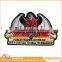 Garments accessories manufacturer in china custom woven clothing embroidery gun patch