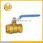 Forged full port Bsp female brass ball valve ,brass body,iron ball, stem and handle