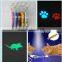 Funny Cats Pets Toy LED Laser Lazer Pointer Pen Light With Bright Mouse /fish paw shaped