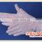 white cleanroom ESD gloves dotting