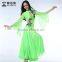 Wuchieal 2015 Belly Dance Performance Costumes Dress, Long Sleeves Sexy Dress Show Dance Wear