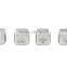 Quick chilling,Reusable Square Poker Stainless Steel Ice Cubes,whiskey stones,wine cooler,steel ice cubes,chilling for beverages