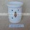 wholesale hollow out white ceramic wax warmers aroma diffusers