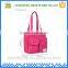 Pink custom outdoor fashion adjust shoulder baby diaper bag