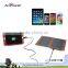 Universal portable Sunpower solar panel Ivopower 10W solar power bank charger popular cell phone chargers