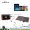 Latest price practical mobile solar charger with 6000mAh built-in power bank 10 watt solar panel for charging cell phone