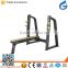 Free weight Barbell Bench Commercial gym equipment Fitness Equipment / Olympic Horizontal Bench