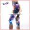 Sublimation Printed Yoga Fitness Compression Tights capris