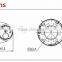 Hikvision Dome 1.3 megapixel network camera 1.3mp ip Hikvision camera (DS-2CD2312-I)
