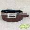 Fashion genuine leather custom belt man woman belt