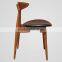 Replica hans wegner solid wood chair