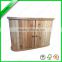 Totally bamboo durable and double large bread box for food storage