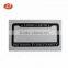 top marketing plastic with logo auto number license plate frame car number plate