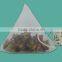 OEM Biodegradable Triangle Shaped Teabag Nylon Mesh Pyramid Tea Bags With String Pyramid Tea Bag