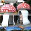 MY Dino-C063 High simulation rubber mushroom statues for indoor decoration