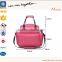 2016 New baby love pink quilted diaper backpack mummy baby travel mother bags