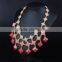 Delicate gold resin multilayer star necklace,2015 new style