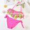 New fresh children swimwear swimsuit tassel girls children fission bathing suit