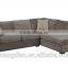 commercial standarded furniture grey fabric corner sectional sofa for sale