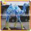 KANO6005 Outside Attractive Life Size Fiberglass Decoration Camel