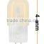 Plastic 12v led bulb 1.5w 2w high lumen g4