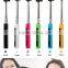 2015 Hot Selling Monopod Wireless bluetooth selfie stick for Phone & Camera
